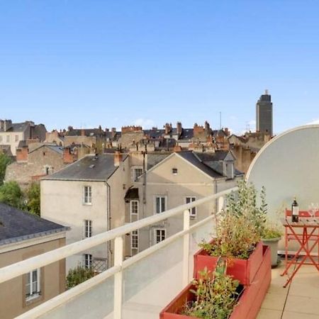 Bright Apartment With Large Terrace Nantes Esterno foto